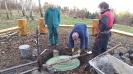 Brigáda - instalace grilu, věšáků a vrcholové schránky
